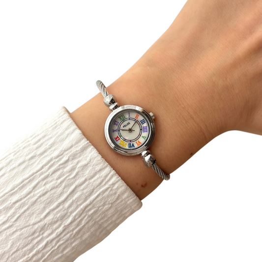 Lady - Silver Roman Numerals Watch