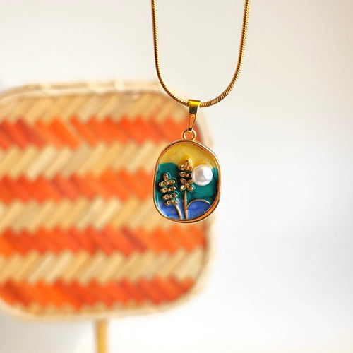 Art Steel Necklace | Collana in acciaio