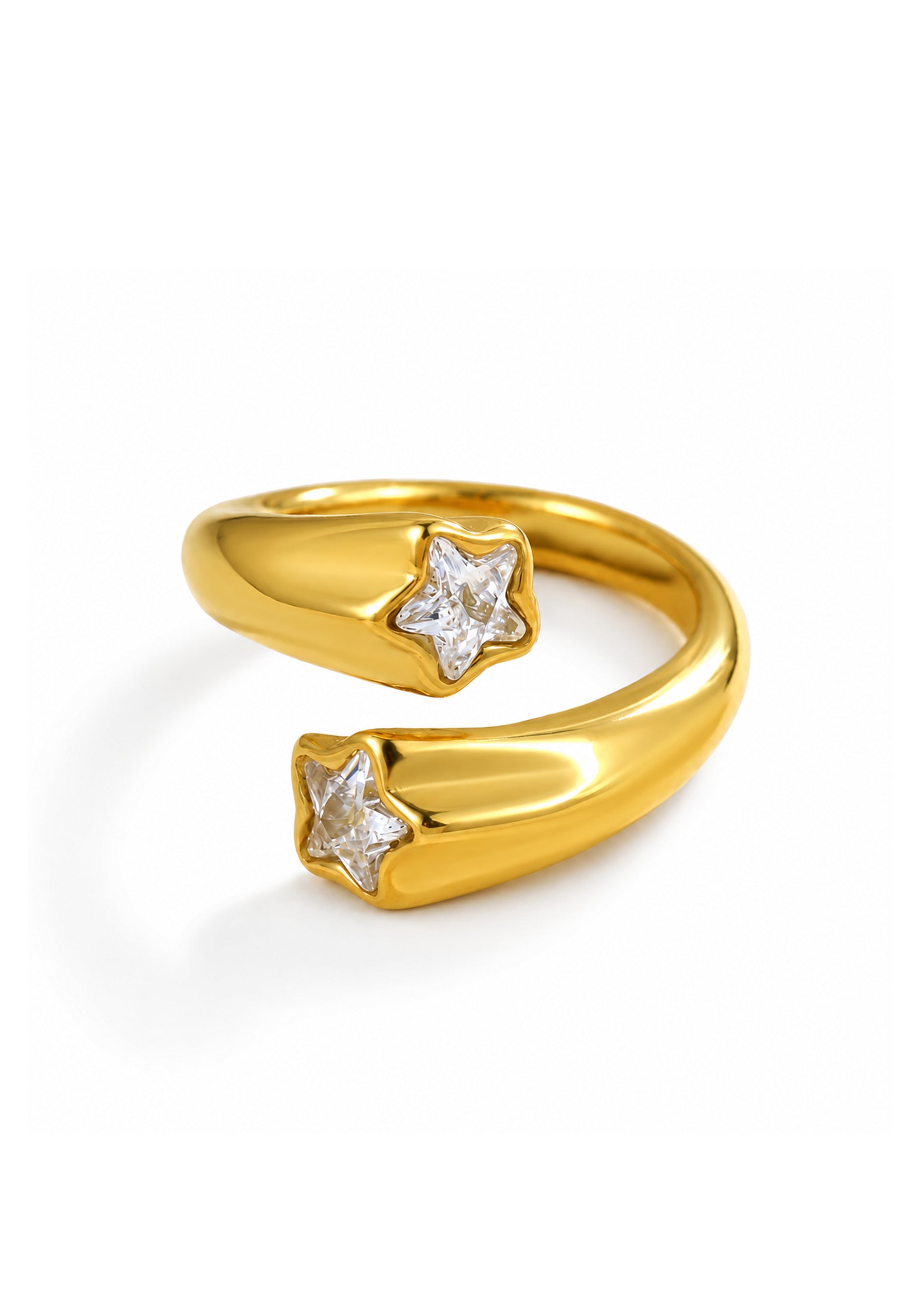 Twisted Stars Ring