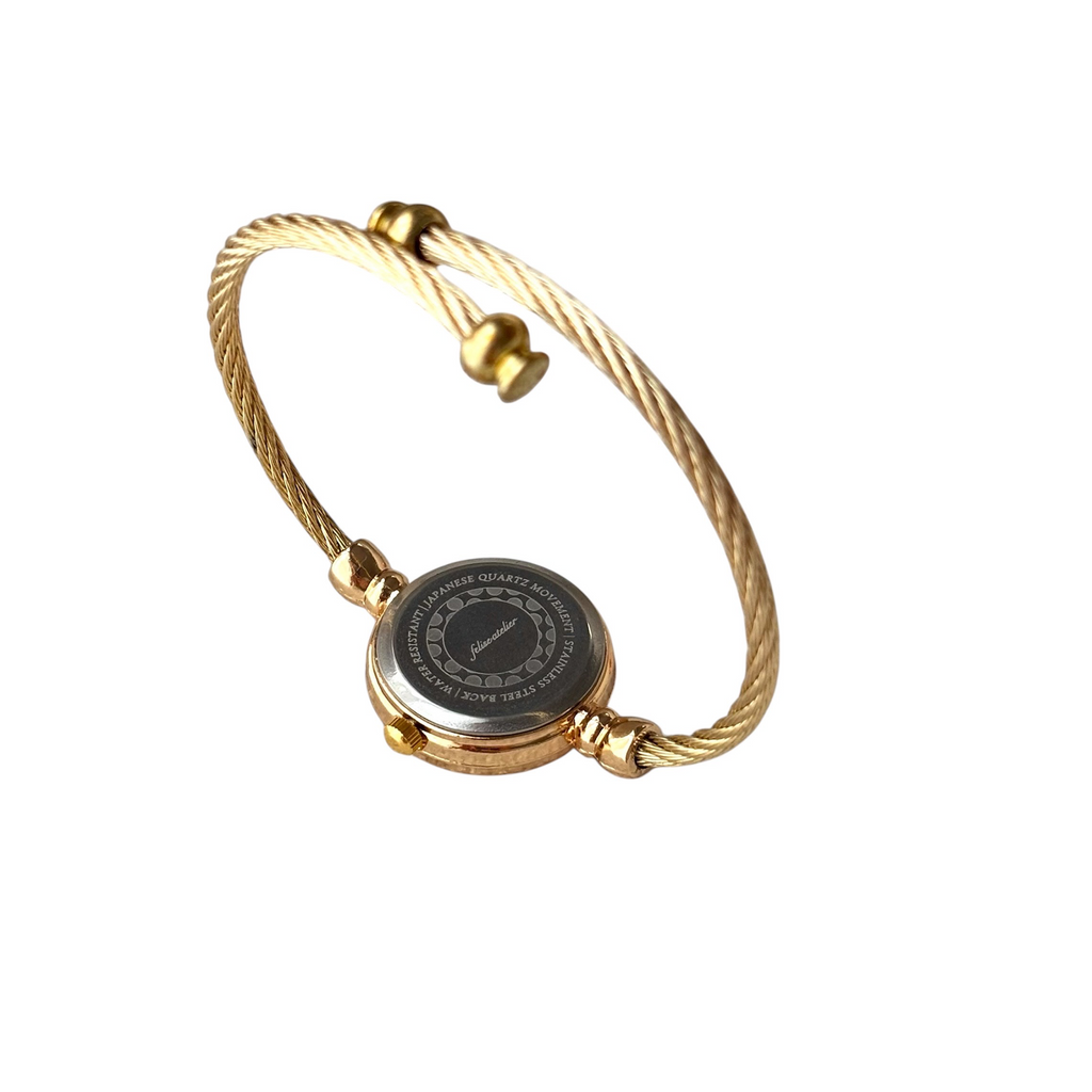 Lady - Gold Roman Numerals Watch