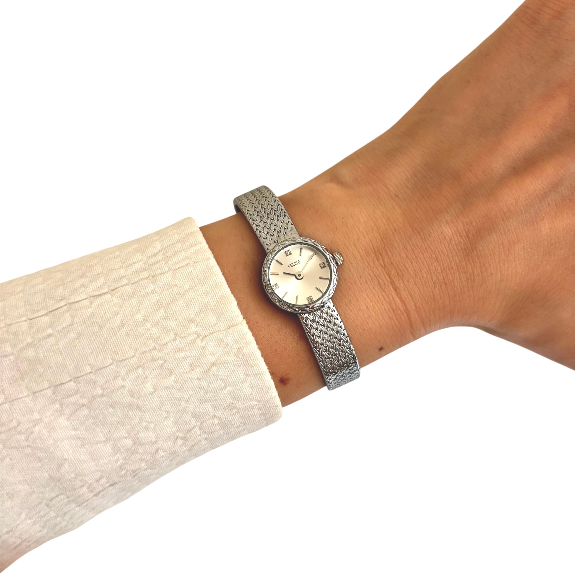 Miny - Silver Minimalist Womens Watch