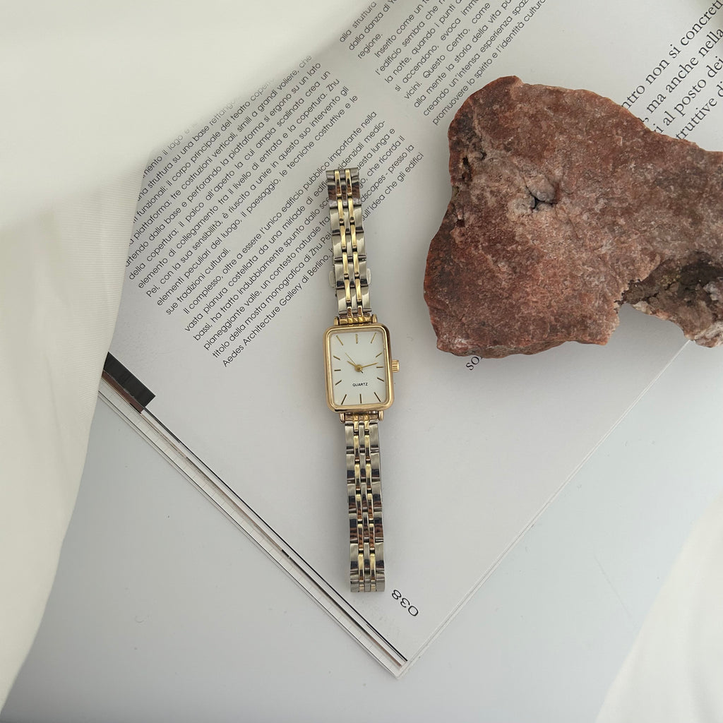 Two-tone Women's Wrist Watch