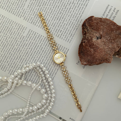 80' Crystal Vintage Watch I Orologio Vintage in Cristallo Anni '80