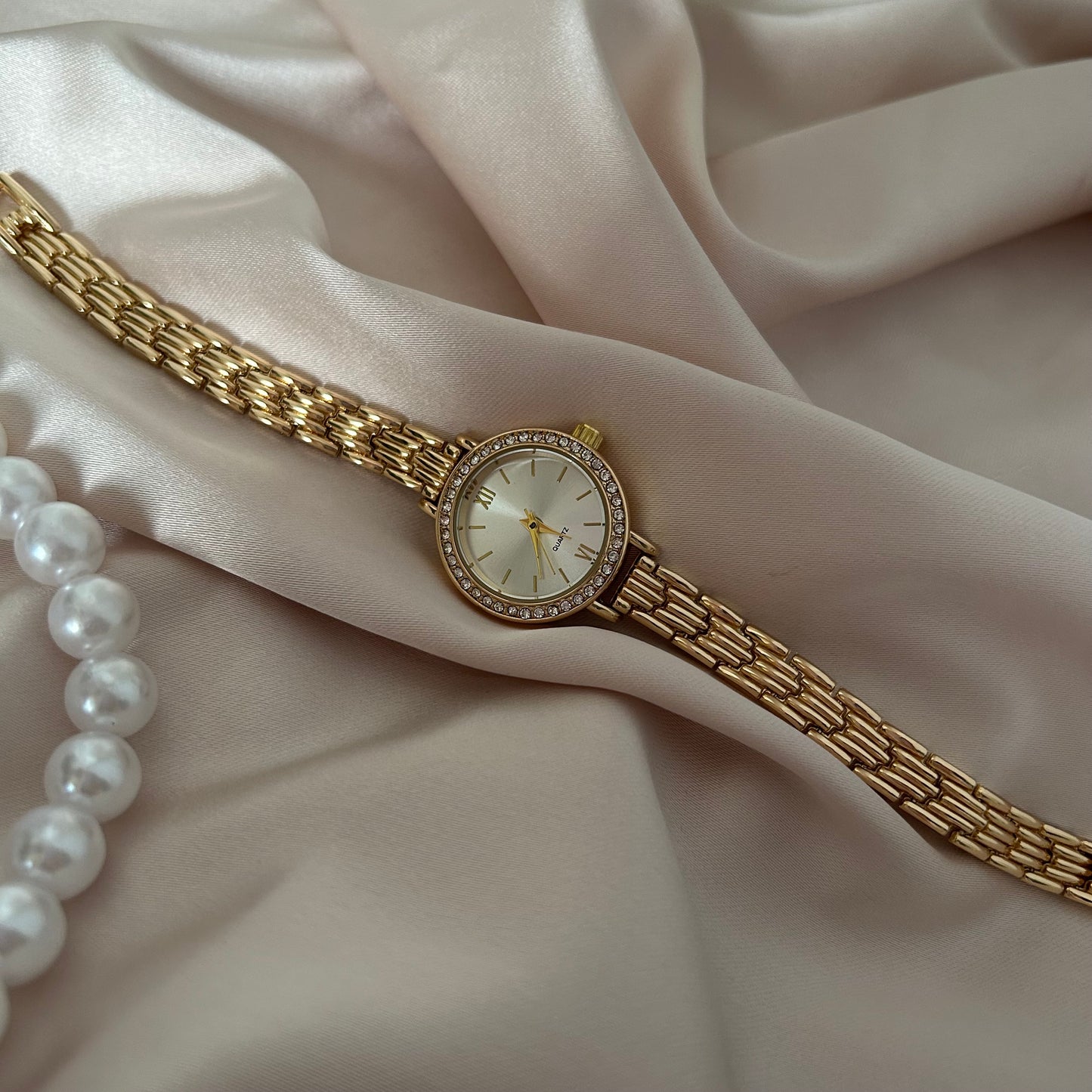 Fiona - Gold Diamond Watch