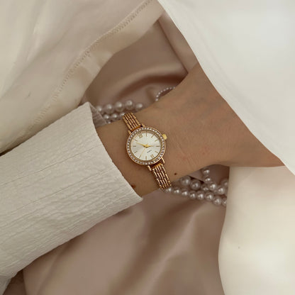 Fiona - Gold Diamond Watch