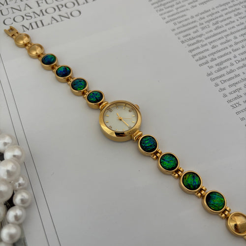 Aurora - Watch with Vibrant Opal-Inspired Stones