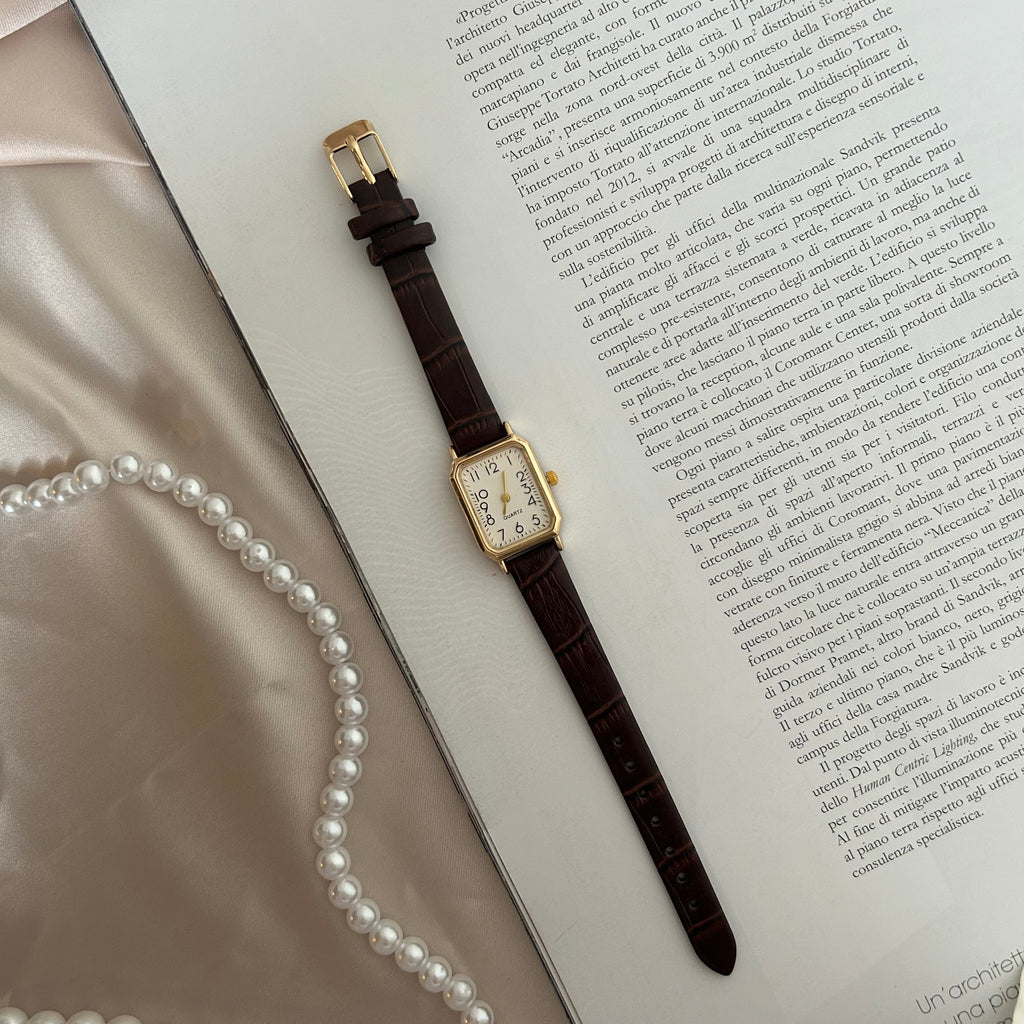 Octy - Brown Leather Watch