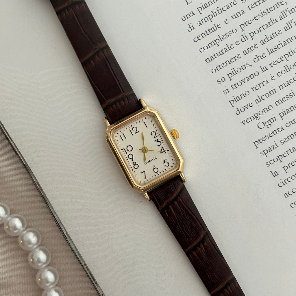 Octy - Brown Leather Watch