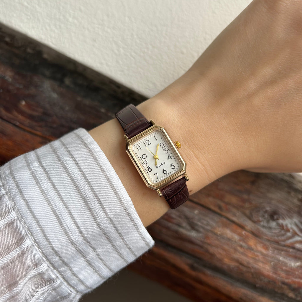 Octy - Brown Leather Watch