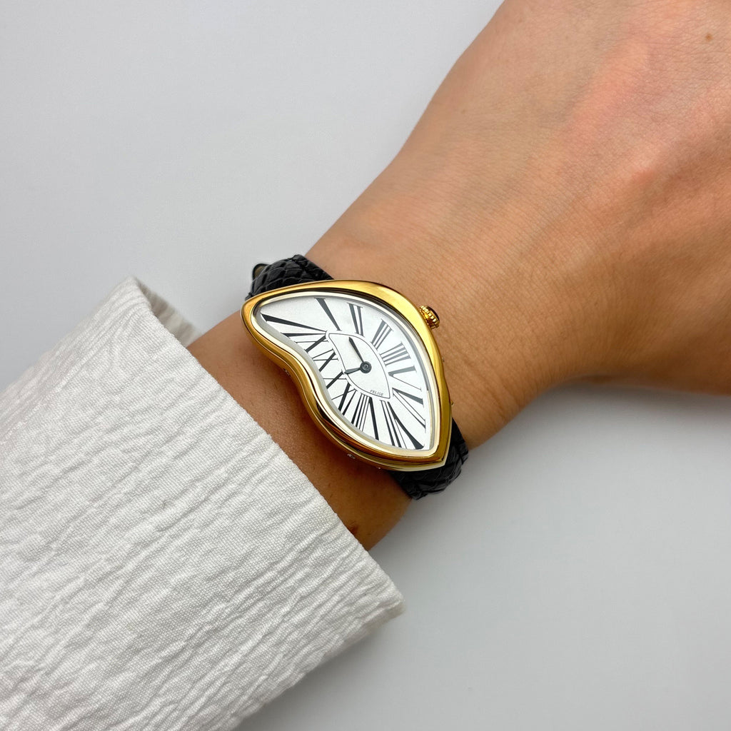 MELTING GOLD WATCH