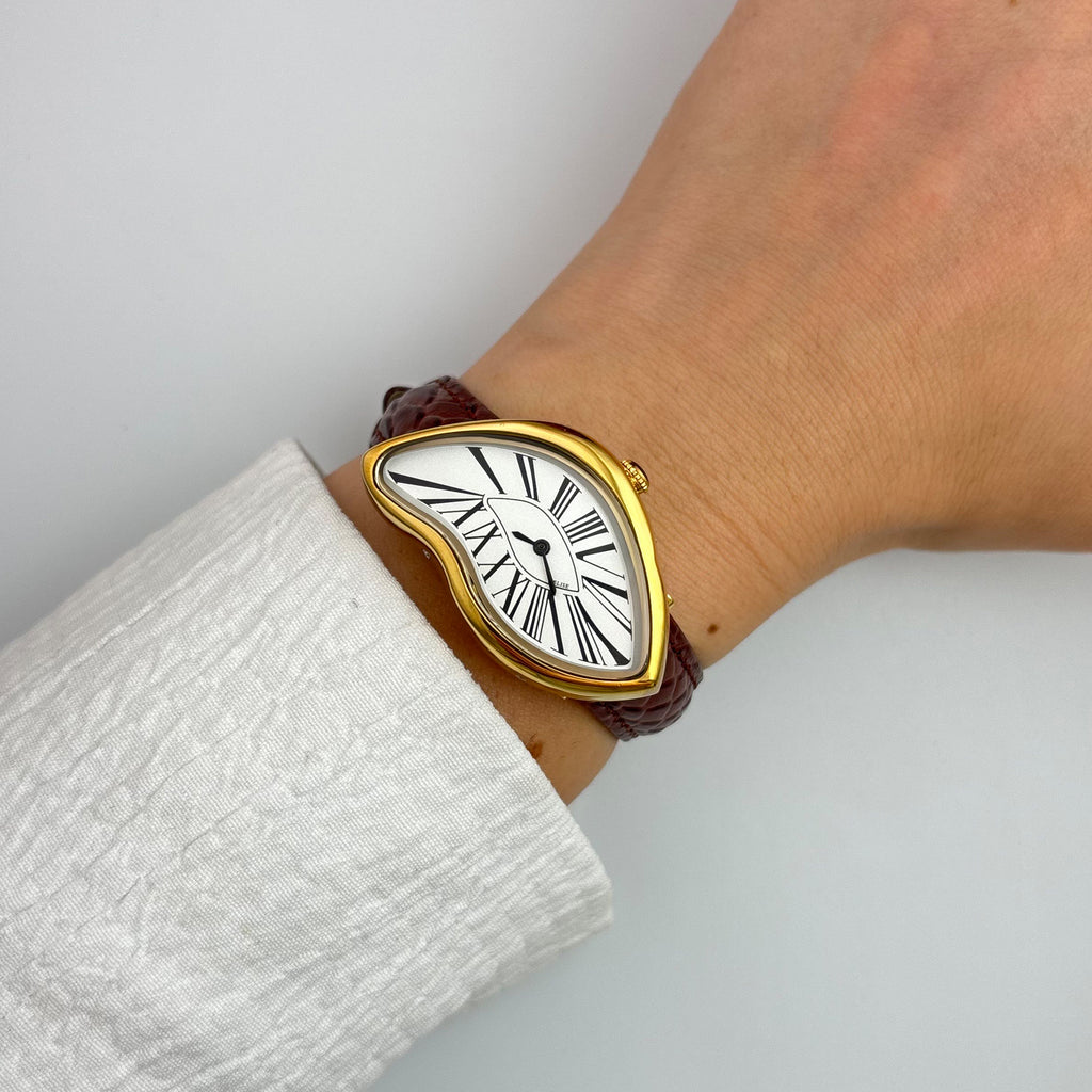 MELTING GOLD WATCH