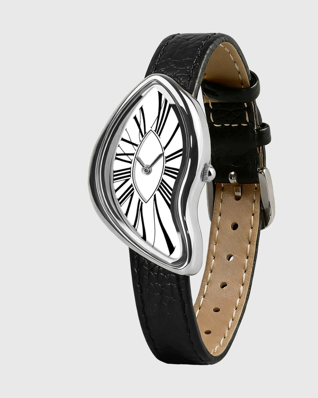 MELTING SILVER WATCH