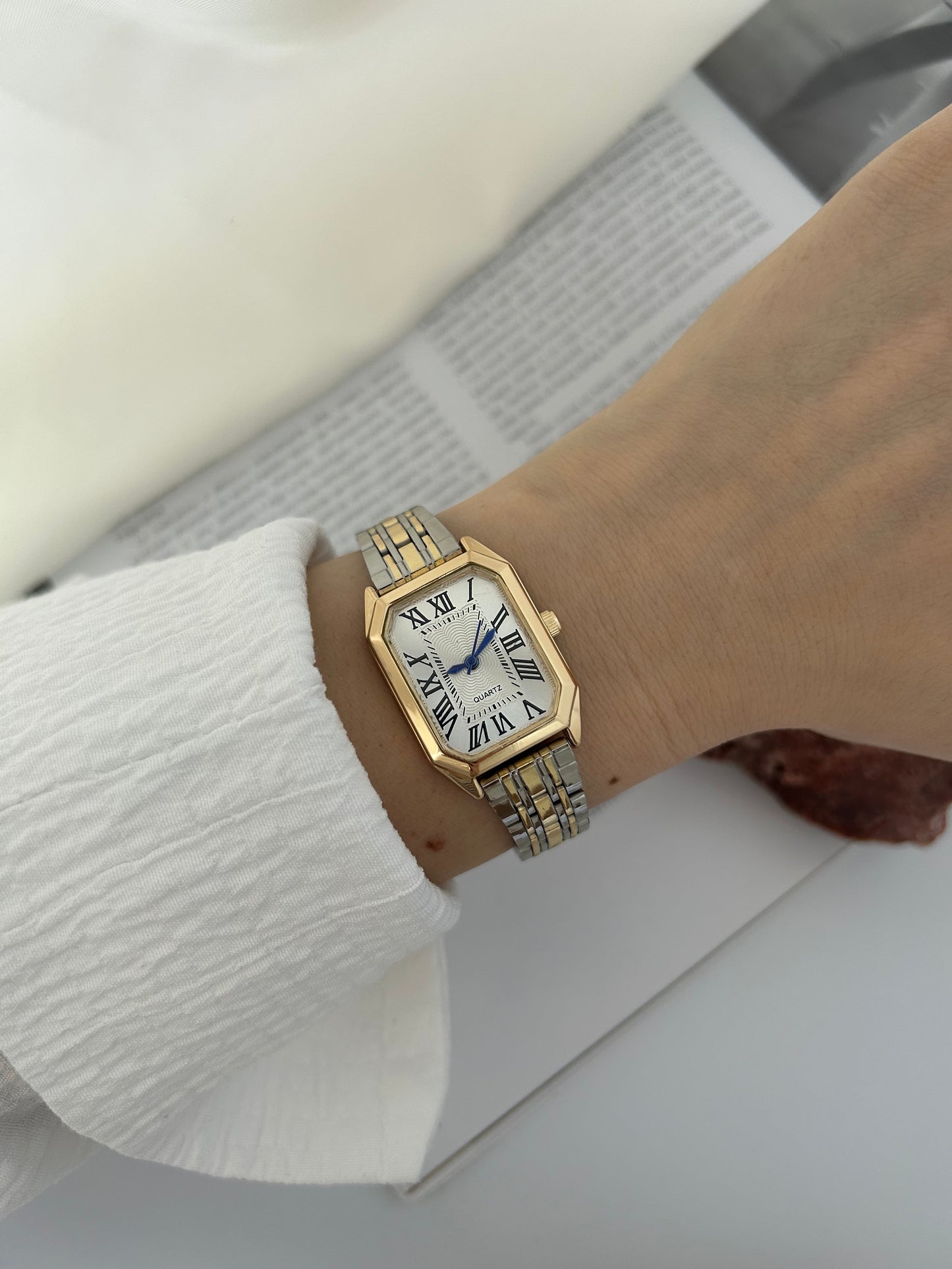 Gold & Silver Vintage Womens Wrist Watch | Orologio da Donna Vintage