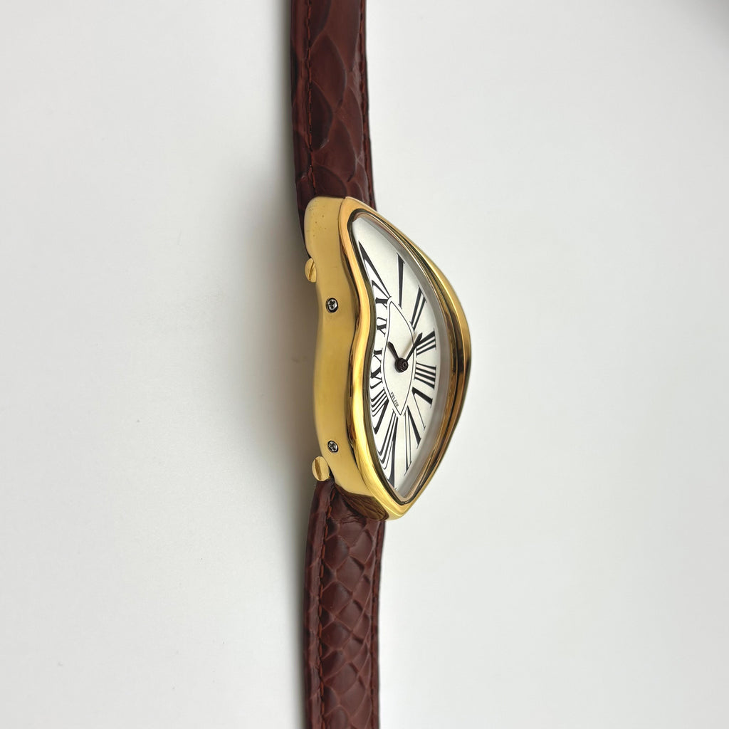 MELTING GOLD WATCH
